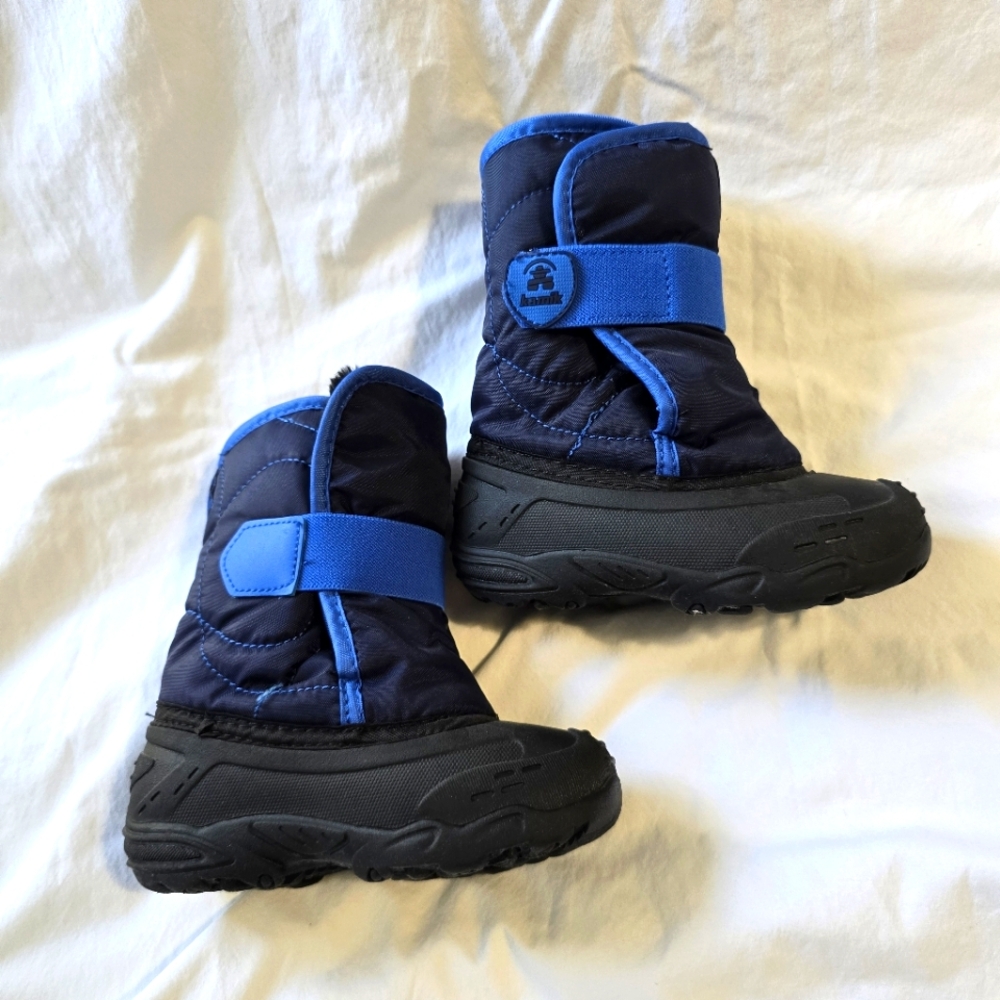 KAMIK Snowybug Winter Boots Size 10 Toddler. Waterproof. Rating -10°